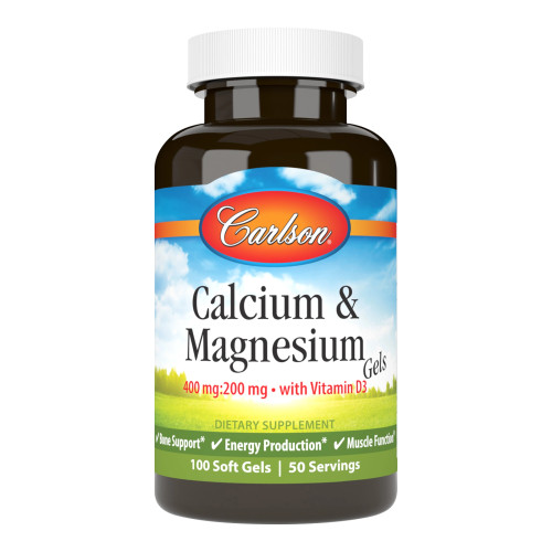 Carlson Calcium Magnesium Gels