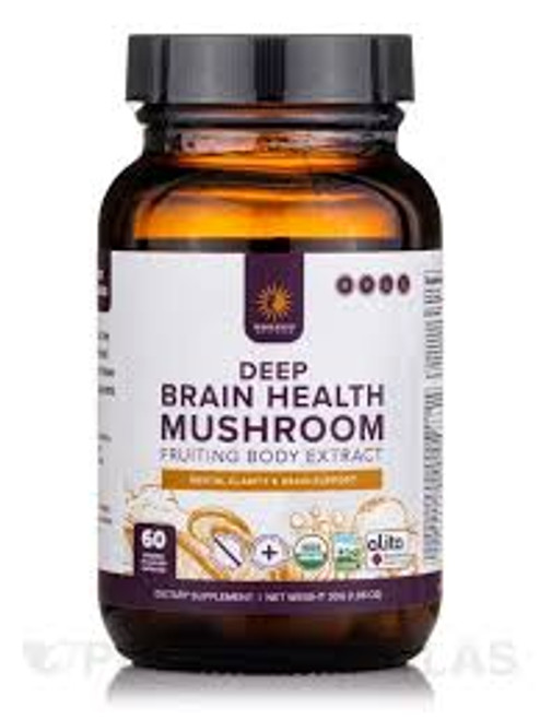 Deep Brain Health is a blend of six mushrooms, carefully formulated to help you stay sharp when it matters and relaxed when you need a break.