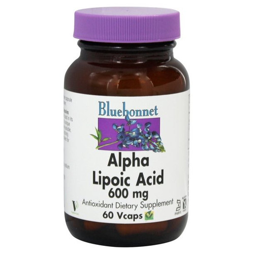 BLUEBONNET AlphaLipoicAcid 600mg 60vcp