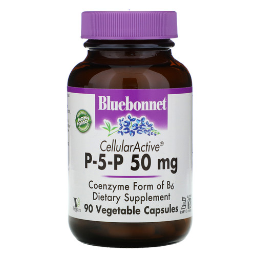 BLUEBONNET P-5-P 50mg CoenzymeB6 90vcap