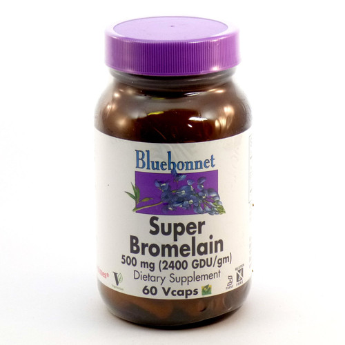 BLUEBONNET SuperBromelain 500mg 60vcaps