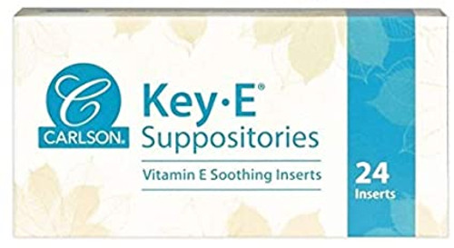 CARLSON Key-E SUPPOSITORIES 24 inserts