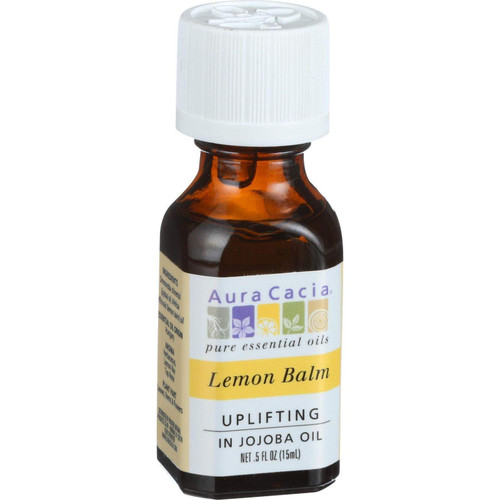 AURA CACIA LemonBalm Oil .5oz