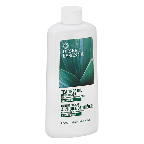 DESERT ESSENCE TeaTreeOil Mouthwash 8 oz