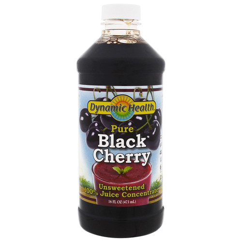 DYNAMIC HLTH Black Cherry Organic 16oz