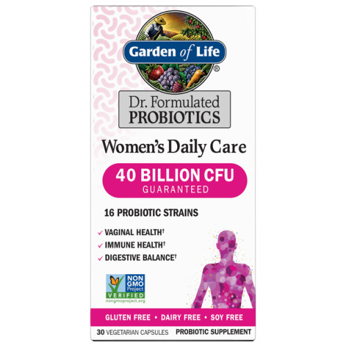 GARDENofLife RawProbiotVaginal50Bi 30vcp