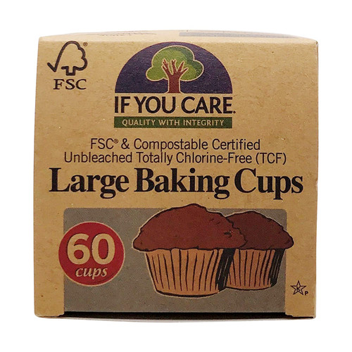 IF YOU CARE Baking Cups Large 60cups