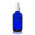 EMPTY GLASS Blue Spray Bottle 4oz