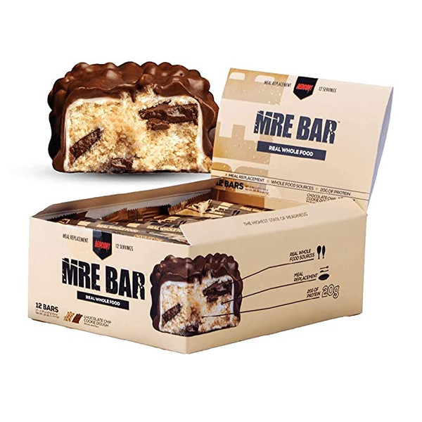MRE BAR BOX Chocolate Chip Cookie Dough