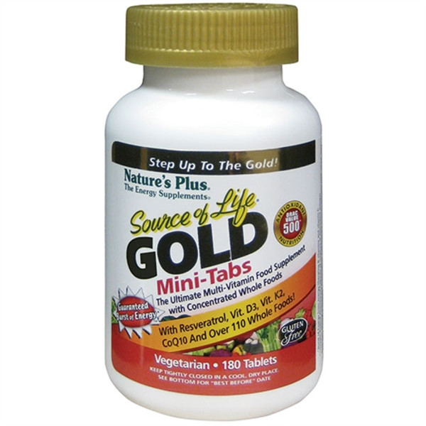 NAT PLUS SOL GOLD MultiVit 180minitabs