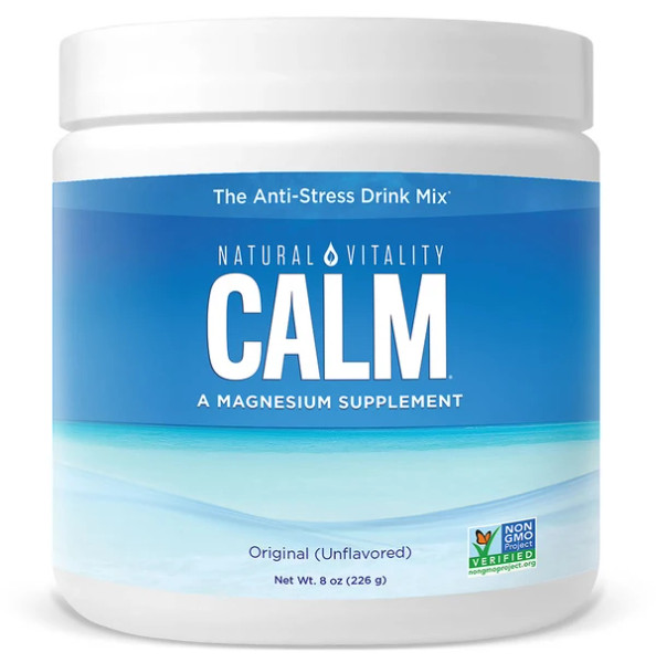 NATURAL VITALITY Calm Unflavored 8oz