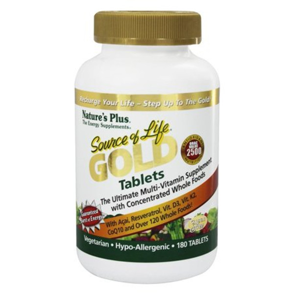 Natures Plus Source of Life GOLD Tablets