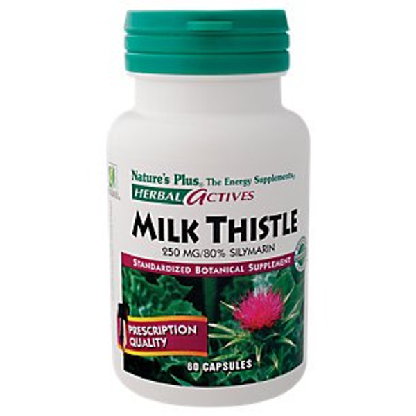 NATURES PLUS MilkThistle 250mg 60vcap