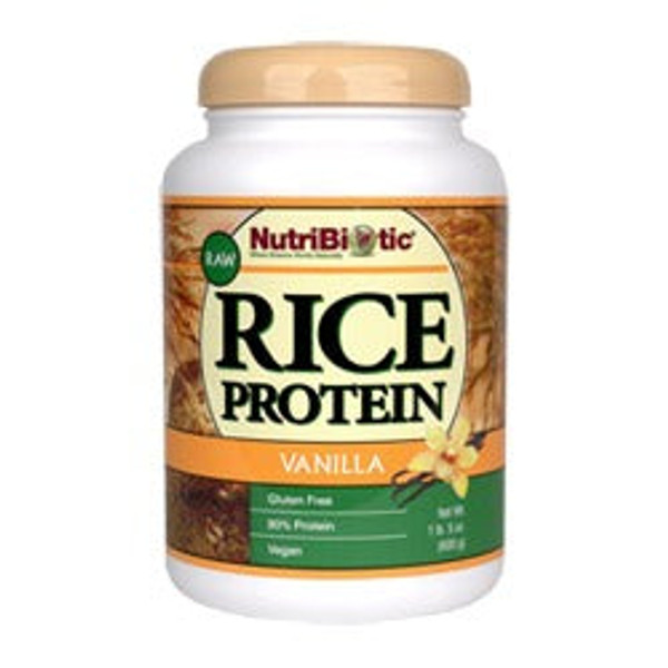 NUTRIBIOTIC RiceProtein Vanilla 1 lb