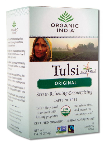 ORGANIC INDIA Tulsi HolyBasil Tea 18bags