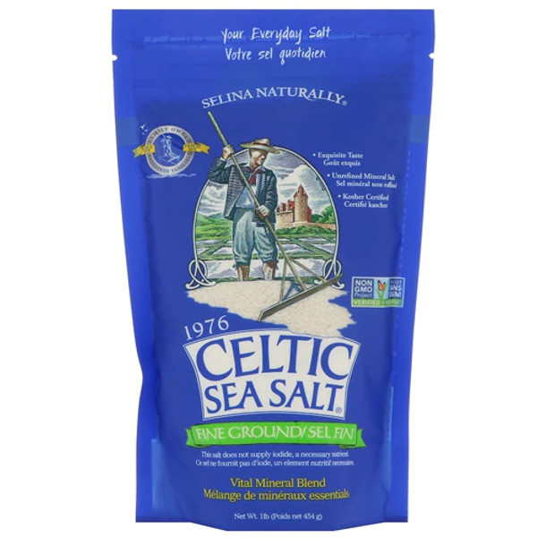 SELINA Celtic Sea Salt Fine 1 lb