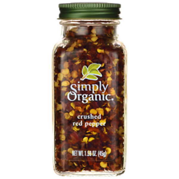 SIMPLY ORGANIC Red Pepper Crushed 1.59oz