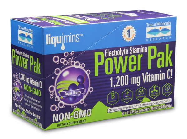 TRACE MIN RES POWER PAK w/VitC Acai 30pk