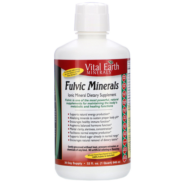 VITAL EARTH Fulvic Mineral Complex 32oz