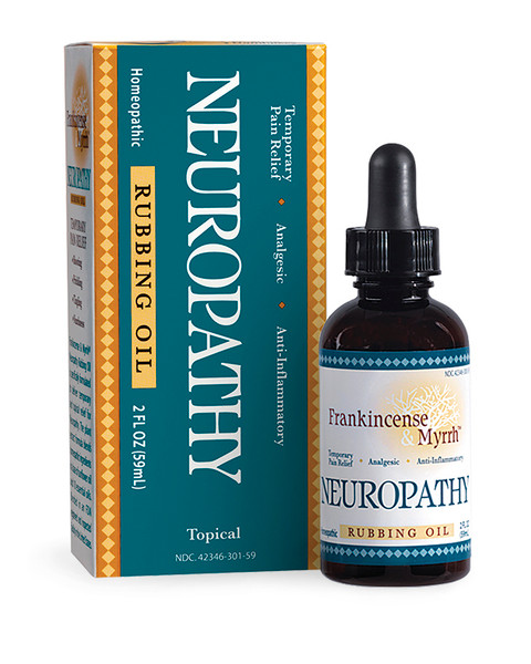 WISE FrankincMyrrh Neuropathy RubOil 2oz