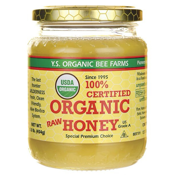 YS BEE FARMS RAW HONEY Organic 1 lb