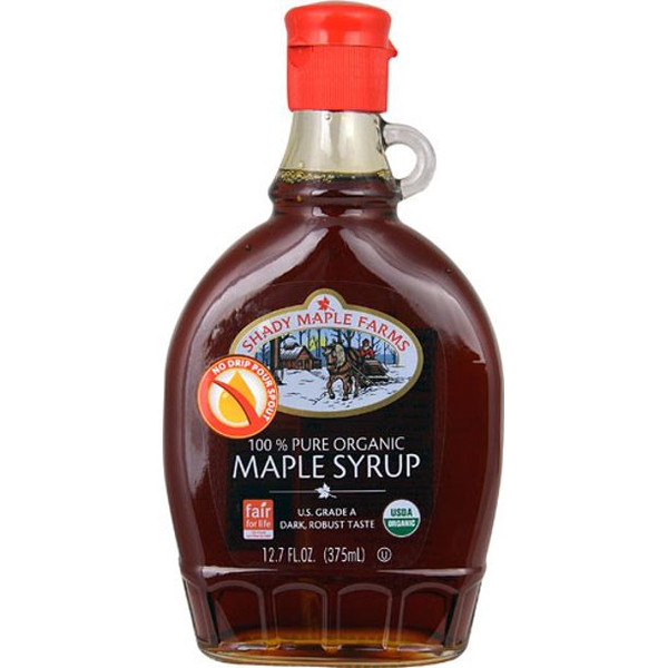 SHADYMAPLE MapleSyrupGradeA DkR Org 12oz