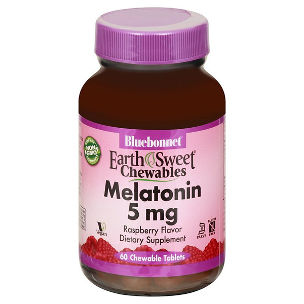 BLUEBONNET melatonin chew 5mg 60 Tab