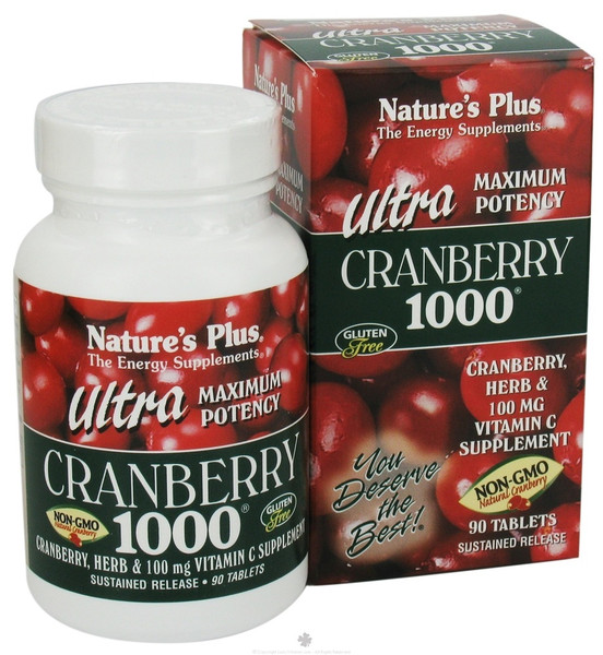 Natures Plus Ultra Cranberry 1000