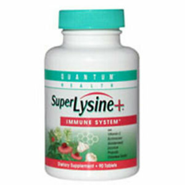 Quantum Health SuperLysine+  Immune Support 90 Tablets