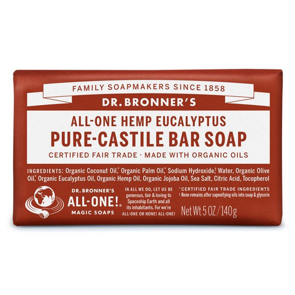 DR. BRONNE SOAP BAR EUCALYPTUS