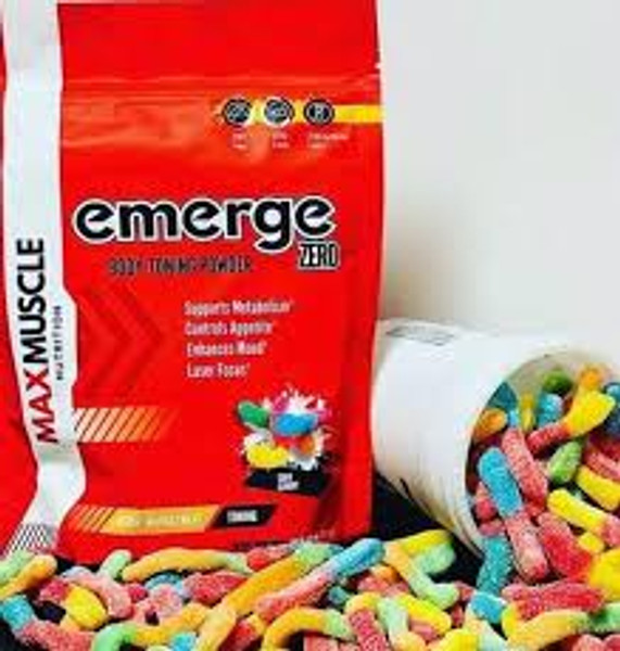 Max Muscle Emerge Zero Sour Gummy Toning Powder