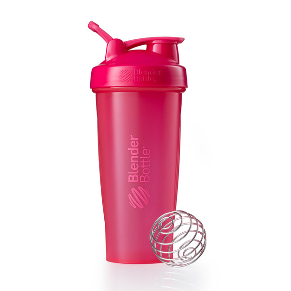 BLENDER BOTTLE PINK 28oz