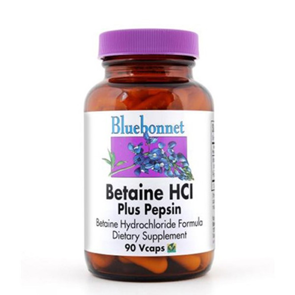 BLUEBONNET BetaineHCI PlusPepsin 90vcaps