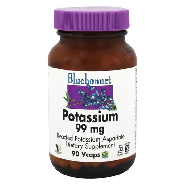 BLUEBONNET Potassium 99mg 90vcaps