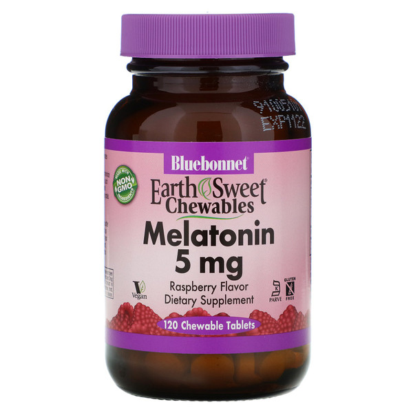 BLUEBONNET Melatonin 5mg 120chewables