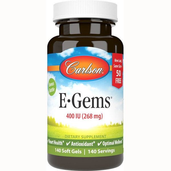 CARLSON Vit E-Gems 400iu 200sg