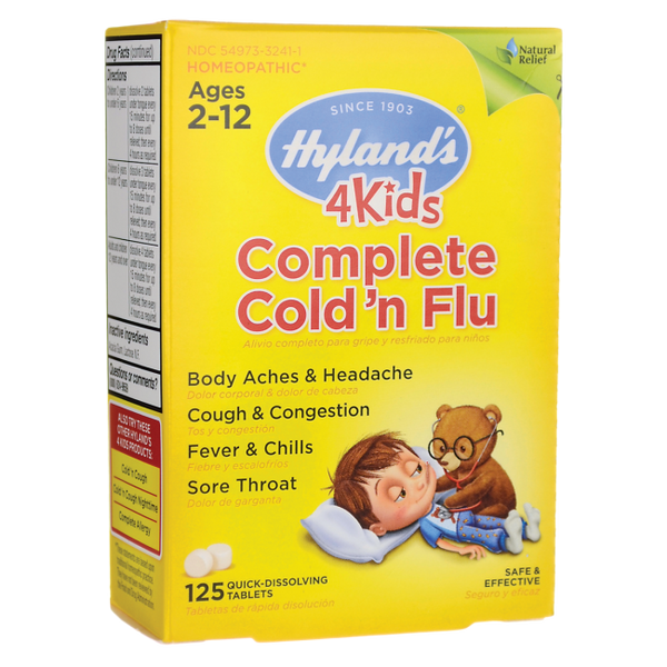 HYLANDS 4Kids ColdFlu 125tb