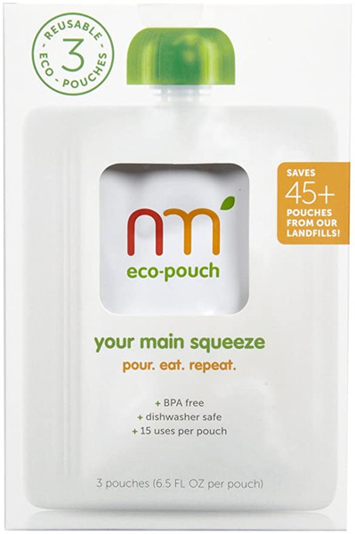 NURTURME Reusable Eco-Pouch 3ct