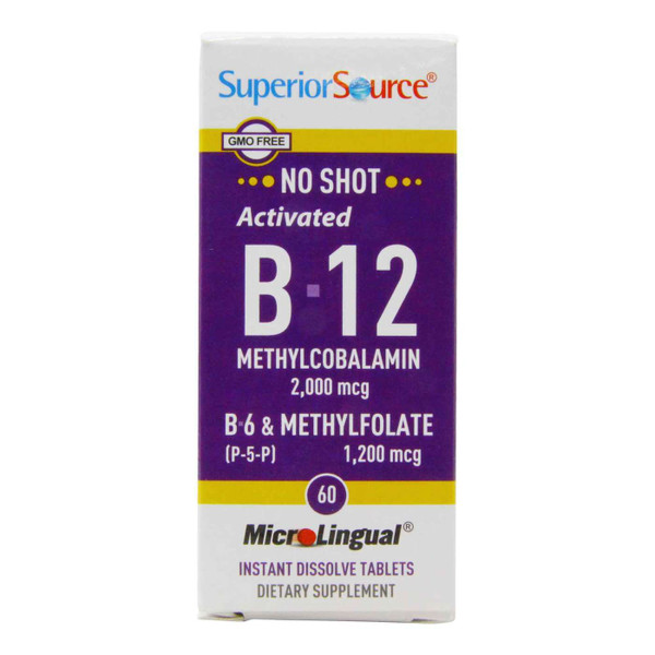 CVC Methyl B12 B6 MethFolate 2000mcg 60t