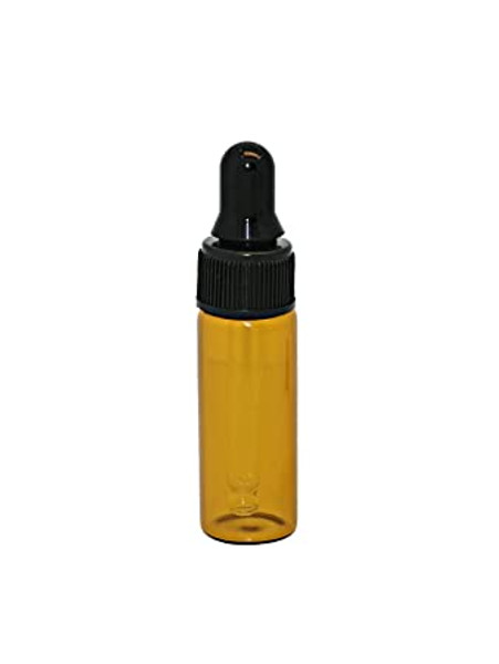 EMPTY AmberGlass DropperBottle 5ml