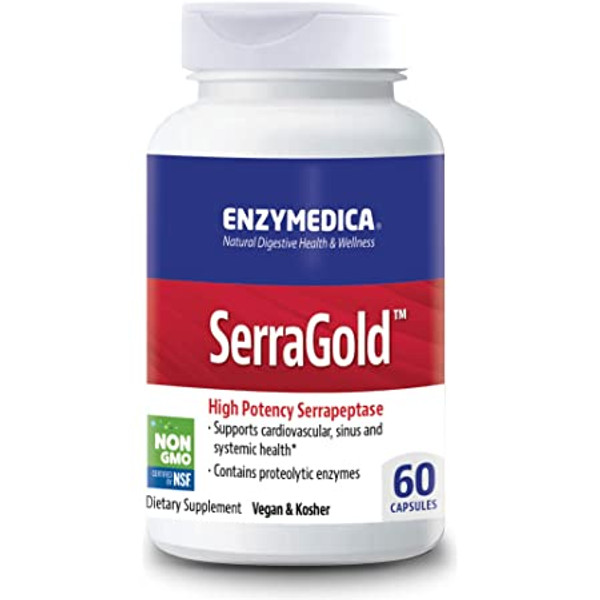 ENZYMEDICA SerraGold Serrapeptase 60caps