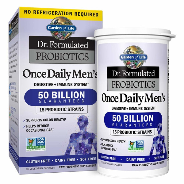 GOL Probiotics Mens 1/Day 50Bill 30vcp