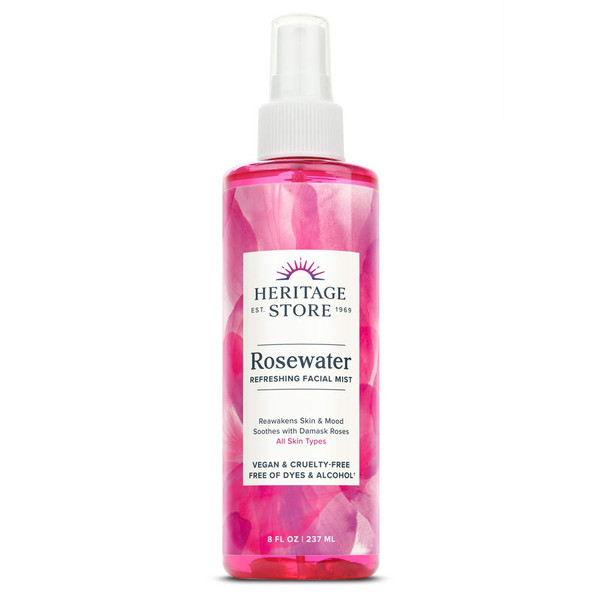 HERITAGE Rose Water 8oz