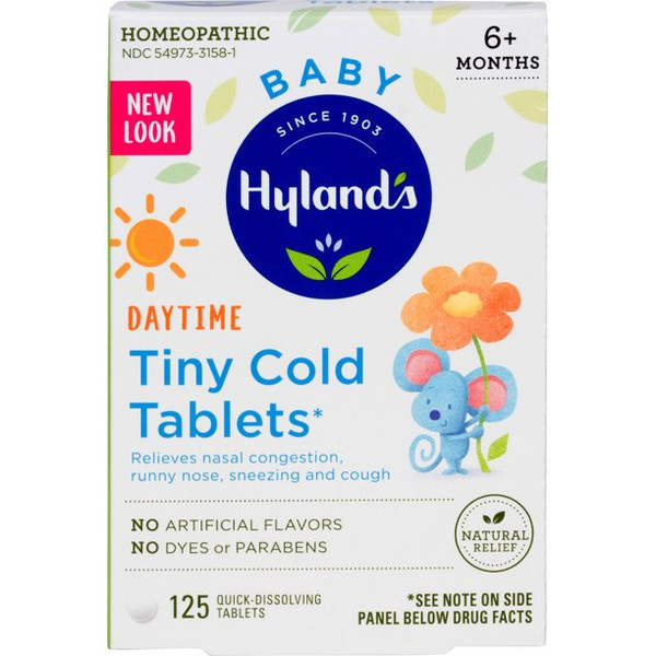 HYLANDS TINY COLD 125 TABS