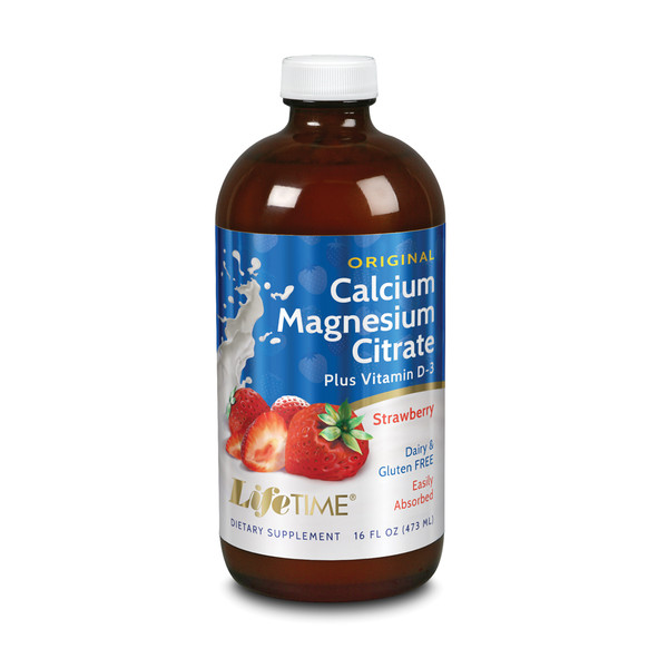 LIFETIME Cal/Mag Citrate Strawberry 16oz