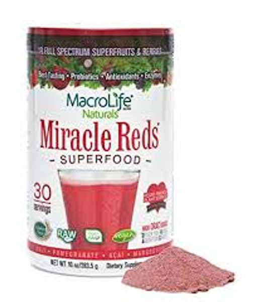 MACROLIFE MIRACLE REDS Powder 10oz