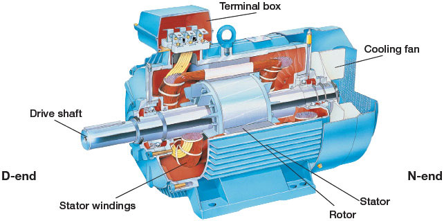 Asynchronous Motor Construction