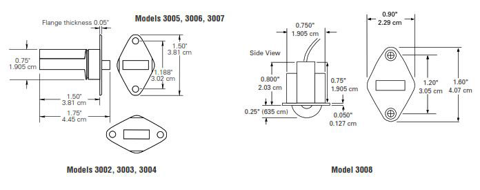 Protecting Wood or Steel Doors with Roller Plunger Contacts