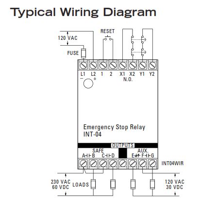 How To Install Integrity Series INT-04 Emergency-Stop Safety Relay