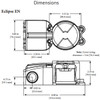 EN34C02RA StoneL Eclipse Limit Switch Dimensions